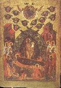 unknow artist The Dormition oil on canvas